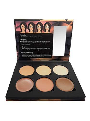 W7 | Contour Makeup Palette | Lift & Sculpt Cream Contour Kit | Highly Pigmented Matte Colors For Contouring And Highlighting