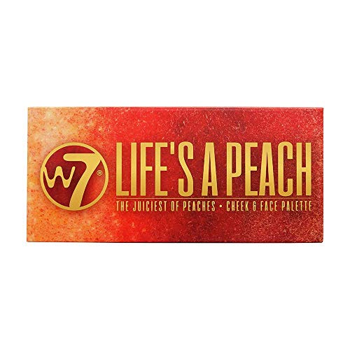 w7makeup - Paleta De Coloretes Life'S A Peach Blusher