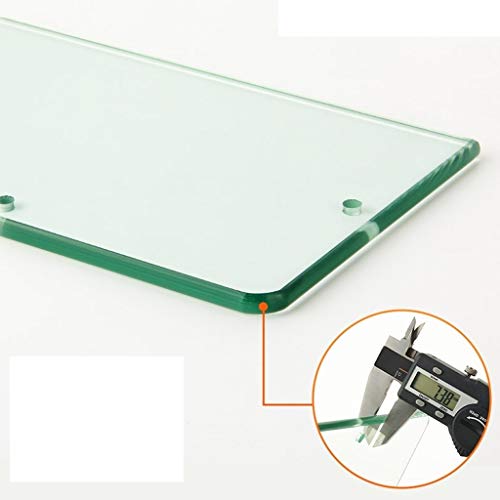 WANBAO Estante de Almacenamiento de baño, estantes de baño Carrito de Ducha montado en la Pared Canasta de baño Estante de Vidrio para estanteZwj-0986, 25cm