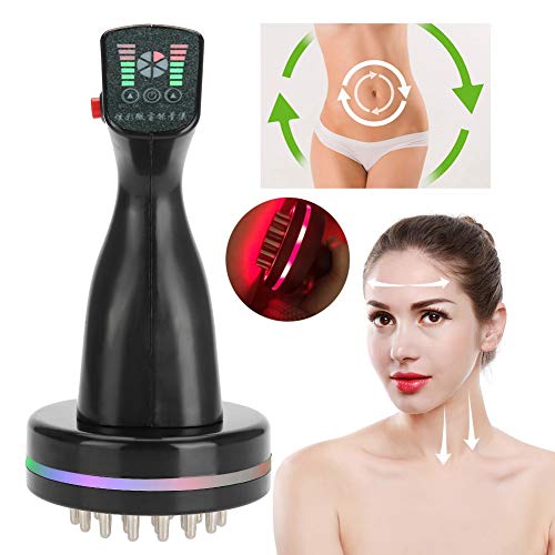 Wandisy Meridian Brush Dispositivo infrarrojo Bio Micro-eléctrico para raspar la Salud Cepillo Corporal Adelgazante para masajeador de Celulitis y Exfoliante linfático
