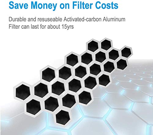 WANXIAN Purificador De Aire Inicio Generador De Ozono Ionizador De Aire Desodorizador De Eliminación De Olores No Es Necesario Reemplazar El filtro.