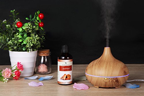 Wasserstein 4 oz Aceite Esencial de Sándalo, 100% puro y natural por