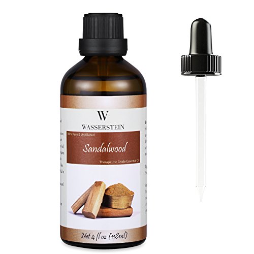 Wasserstein 4 oz Aceite Esencial de Sándalo, 100% puro y natural por