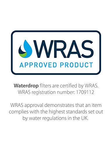 Waterdrop MWF Cartucho de Filtro de Agua para Nevera/frigorífico - General Electric GE SmartWater MWF MWFA MWFP GWF GWFA GWF01; Hotpoint HWF HWFA MWF MWFA; Sears/Kenmore 46-9991; 53-WF-07GE WF07 (1)