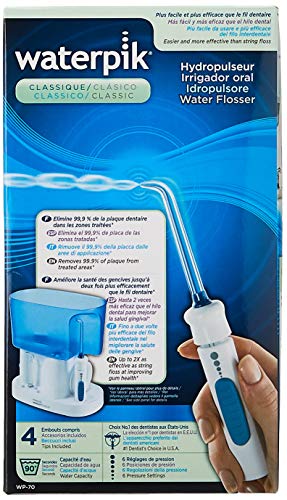 Waterpik WP-70 - Producto de cuidado dental, color blanco