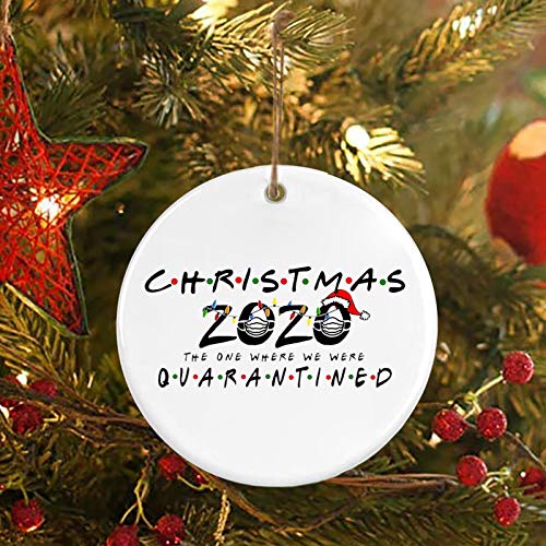 Watopi 2020 Adornos de Navidad para árbol de Navidad Decoraciones colgantes para el hogar Amigos Regalo Decoración de vacaciones Santa Hat Decorats (1/5/10/20/30PC)