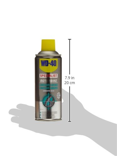 WD-40 34785 Specialist Motorbike - Lubricante de Cadenas Ambiente Seco- Spray 400ml