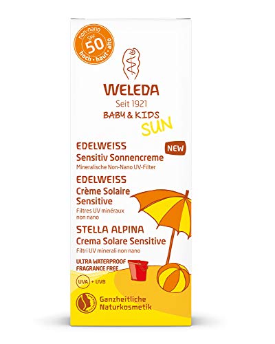 Weleda 7556CH crema de protección solar Cuerpo 50 ml - Cremas de protección solar (Cuerpo, 50 ml, Hidratante, Protección, Piel sensible, Tubo, 1 pieza(s))