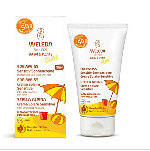 Weleda 7556CH crema de protección solar Cuerpo 50 ml - Cremas de protección solar (Cuerpo, 50 ml, Hidratante, Protección, Piel sensible, Tubo, 1 pieza(s))
