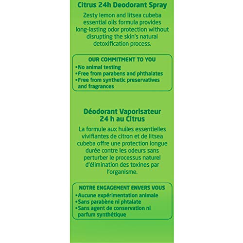 Weleda - Desodorante spray de citrus