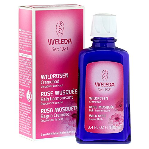 Weleda Wild rosas Crema Baño, 100 ml