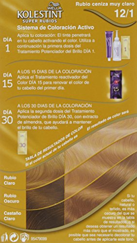Wella Kolestint  - Bálsamo, color rubio ceniza muy claro 12/1