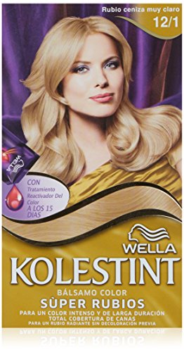 Wella Kolestint  - Bálsamo, color rubio ceniza muy claro 12/1