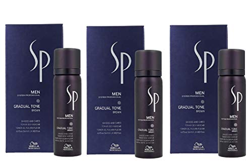 Wella SP Men Gradual Tone marrón Juego de 3 x (60ml + 30 ml)