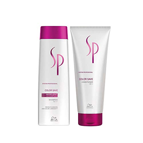 WELLA SP System Professional Color Save Duo Shampoo 250ml + Conditioner 200ml by Wella