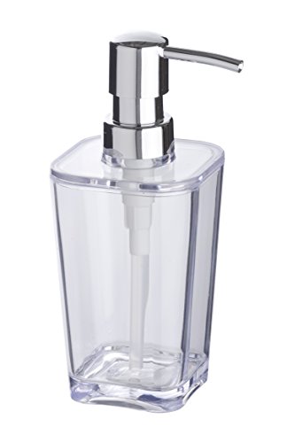 Wenko Candy Dosificador Jabón 0.33 L, Poliestireno, 7.3x8.8x17.4 cm
