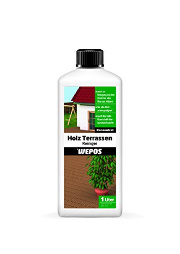 Wepos 2000303719 Limpiador de terrazas de Madera, 1000 ml