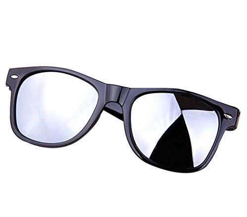 Westeng Gafas de Sol Hombre Mujer Unisex Polarizadas Prevención UV Forma de Rana (Rojo)