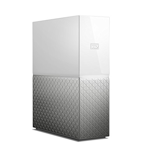 Western Digital My Cloud Home - Almacenamiento En Red NAS de 3 TB, 1 Bahía, Blanco y Gris