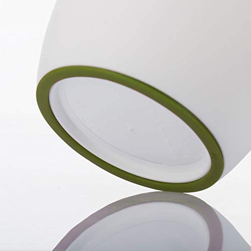 Westmark - Recipiente para Mezclar (1 l, Tapa de 2 Piezas), Color Verde y Blanco