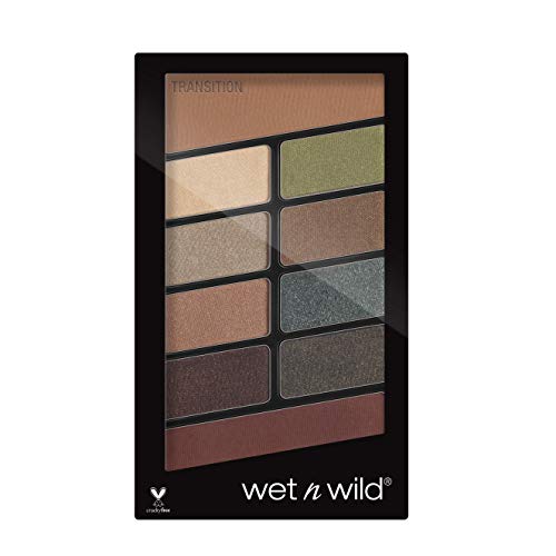 Wet n Wild Color Icon 10 Palette (Comfort Zone) - Paletas de 10 Sombras de ojos mate y brillo