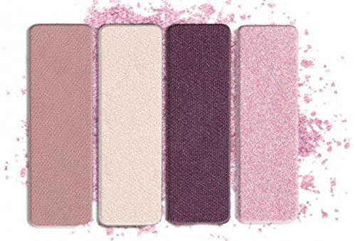 Wet n Wild Color Icon Eyeshadow Quads (Petalette) – Paleta de Sombras de ojos - 4 colores mate y brillo