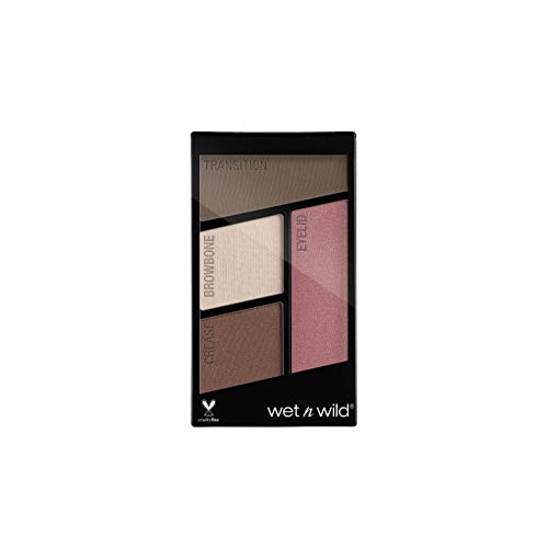 Wet n Wild Color Icon Eyeshadow Quads (Sweet as Candy) – Paleta de Sombras de ojos - 4 colores mate y brillo (E359)