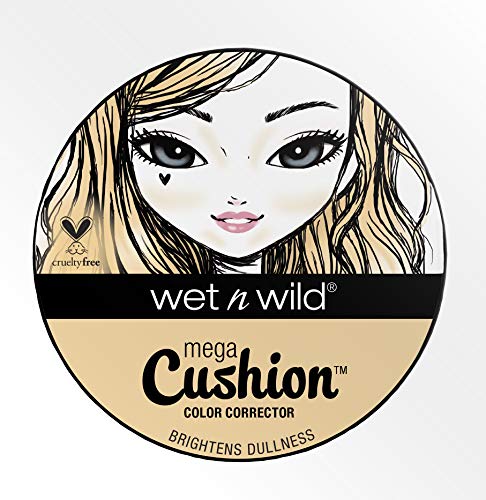 Wet n Wild MegaCushion™ Color Corrector – Formato Cushion –  Amarillo - 1 unidad