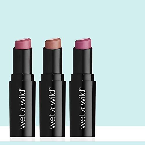 Wet n Wild MegaLast Lip Color (Never Nude)– Barra de Labios de Larga Duración - acabado Cremoso y Semi-Mate – 1 unidad