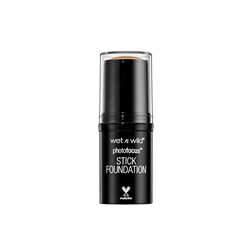 Wet n Wild New Photo Focus Stick Foundation (Cream Beige) - Base de Maquillaje en formato barra/stick