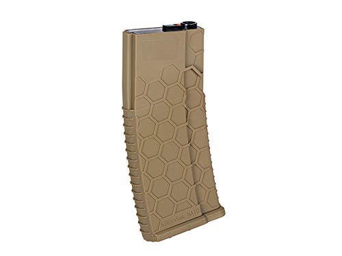 WG - Pack de 2 cargadores de polímero MID para M4 / AR-15, color marrón