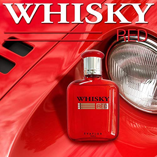 WHISKY RED • Eau de Toilette 50 ml • Vaporizador • Perfume para hombre • EVAFLORPARIS