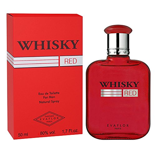 WHISKY RED • Eau de Toilette 50 ml • Vaporizador • Perfume para hombre • EVAFLORPARIS