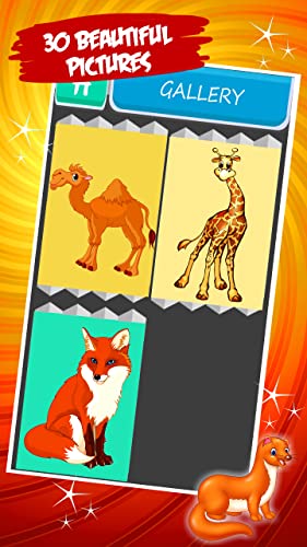 Wild Animals Coloring Book