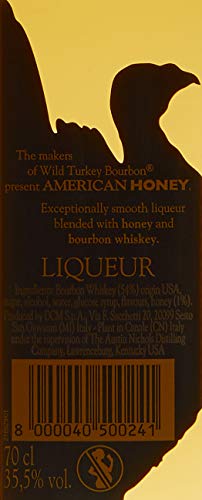 Wild Turkey Whisky Honey 70cl