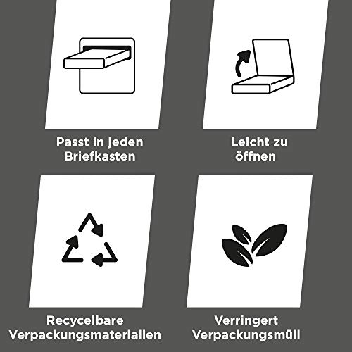 Wilkinson Sword FFP BOX Hydro 5 - Caja de 8 Recambios de Cuchillas de Afeitar de 5 Hojas para Hombres, Recambios Desechables de Afeitado Manual