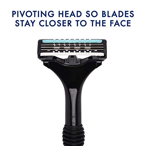 Wilkinson Sword Xtreme 3 - Máquina de Afeitar para Hombres con 3 Hojas Flexibles e Inclinadas, Afeitado Manual Masculino