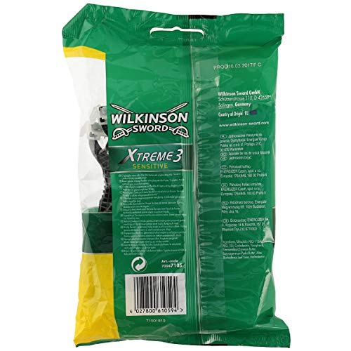 Wilkinson Sword Xtreme 3 Sensitive - Pack de 8 + oferta