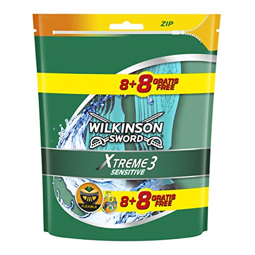 Wilkinson Sword Xtreme 3 Sensitive - Pack de 8 + oferta