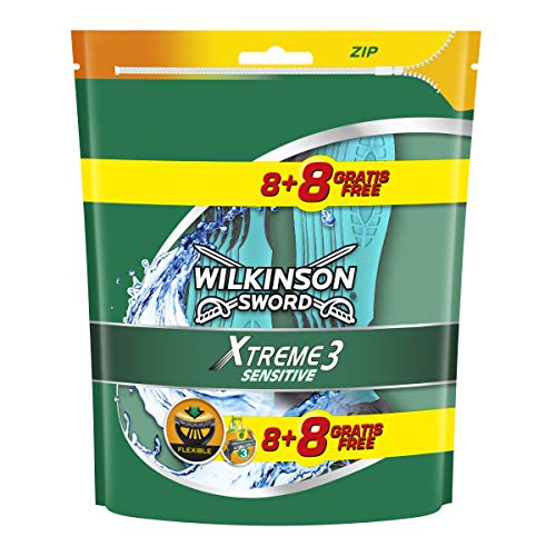 Wilkinson Sword Xtreme 3 Sensitive - Pack de 8 + oferta