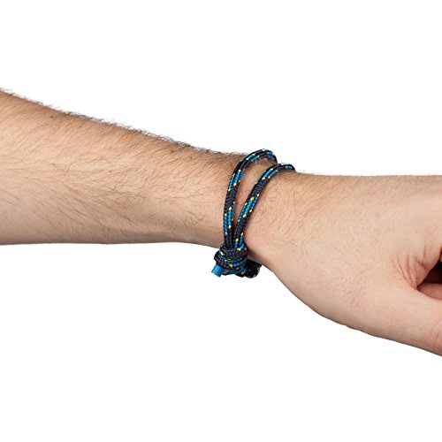 Wind Passion Pulsera Marino Elegante Azul de Cuerda Hombre