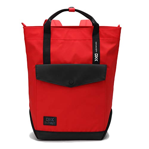 Wind Took Mochilas Escolares Juveniles,Mochila Mujer Trabajo, Mochila portatil 15.6 Pulgadas Moda Gran Capacidad para Mochila colejo Universidad viaja Bolsa de computadora 37x26x10cm-rojo