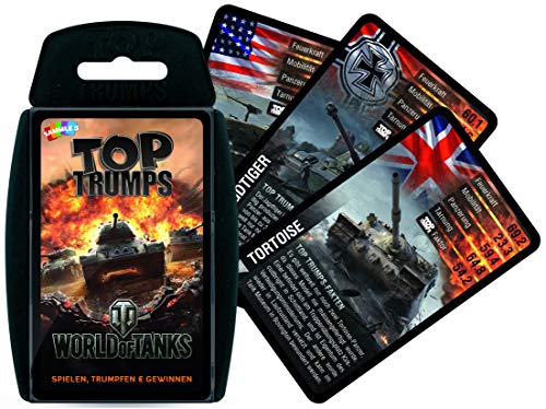 Winning Moves- Top Trumps-World of Tanks Cartas, Color juego de bailes. (63346) , color/modelo surtido