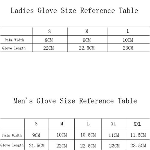 Winter Ms Gloves Plus Velvet Thickening Pantalla táctil Deportes al aire libre Conducción Compras Damas guantes cálidos Tamaño: M (color : 25)