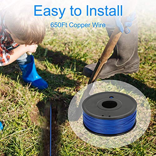 Wodondog Sistema de Valla para Perros Cerca Eléctrica para Perros, Sistema Anti-Escape, Cable de 300 m