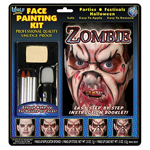 Wolfe FX novedades enfrentan kit de pintura - zombi