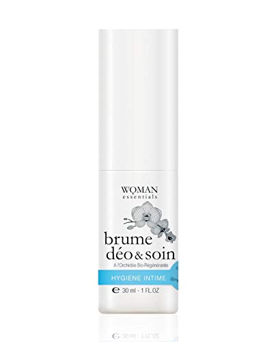 WOMAN ESSENTIALS BRUME DEO&SOIN - Desodorante Mujer - Cuidado del Cuerpo - Desodorante Intimo para Piel Seca, Sensible o Afeitada - Spray 30ml - Desodorante Natural en un 99% de sus Ingredientes.