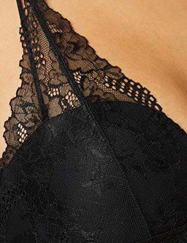 Women's Secret Feminine Lace Black (Revolution Bra) Sujetador sin Tirantes, Negro (Negro 1), 85 (Tamaño del Fabricante: 85B) para Mujer