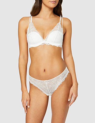 Women's Secret Feminine Lace Off White Braguita, Multicolor (Varios 3), (Tamaño del Fabricante: M) para Mujer