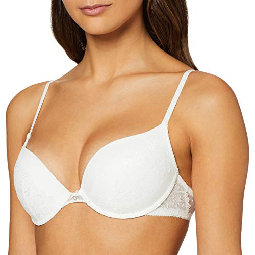 Women's Secret Feminine Lace Off White Sujetador con Push-up, Multicolor (Varios 3), 90 (Tamaño del Fabricante: 90B) para Mujer